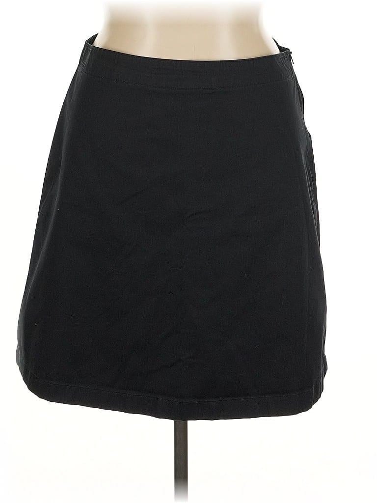 Click to view more detailed imagery on our partner's website Pre-owned Lands' End Casual Skirt In Black