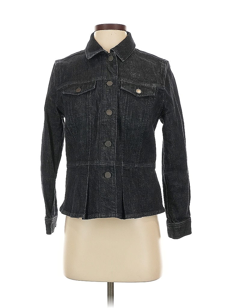 Click to view more detailed imagery on our partner's website Pre-owned Ann Taylor Denim Jacket In Gray