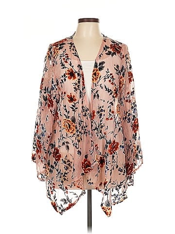 She + Sky 3/4 Sleeve Blouse (view 1)
