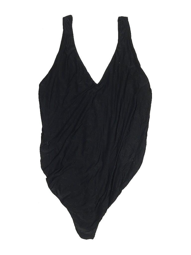 Pre-owned Aerie One Piece Swimsuit In Black