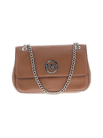 MICHAEL Michael Kors Leather Satchel (view 1)