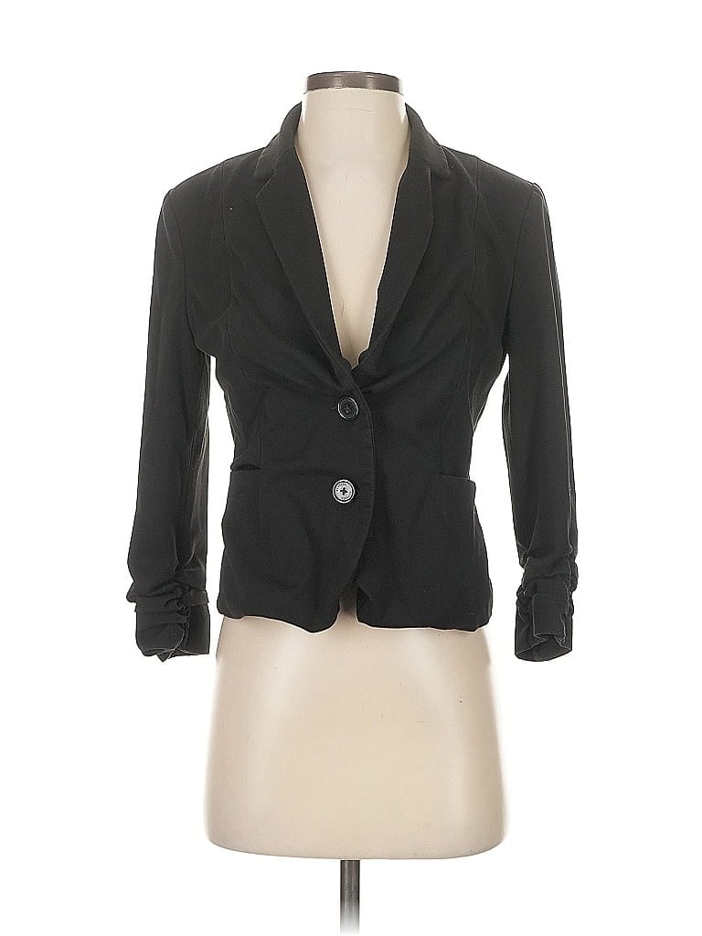Pre-owned Express Blazer Jacket In Black
