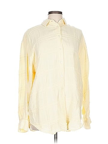 Democracy Long Sleeve Button-Down Shirt (view 1)