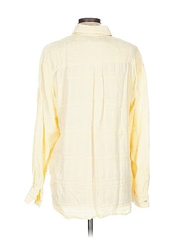 Democracy Long Sleeve Button-Down Shirt (view 2)