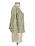 Paige Metallic Green Cardigan Size S - photo 4