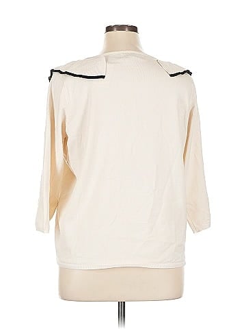 Carmen Carmen Marc Valvo 3/4 Sleeve Top (view 2)