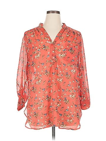 Pleione 3/4 Sleeve Blouse (view 1)