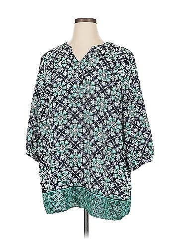 Cj Banks 3/4 Sleeve Blouse (view 1)