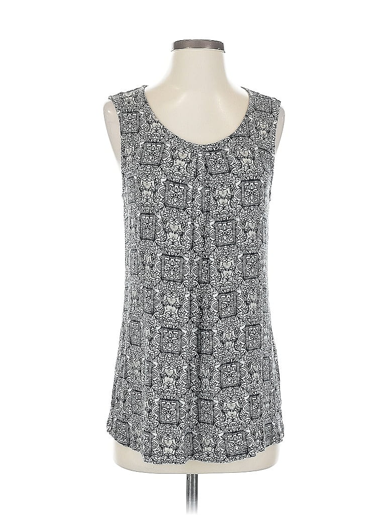 Pre-owned Croft & Barrow Casual Dress In Gray
