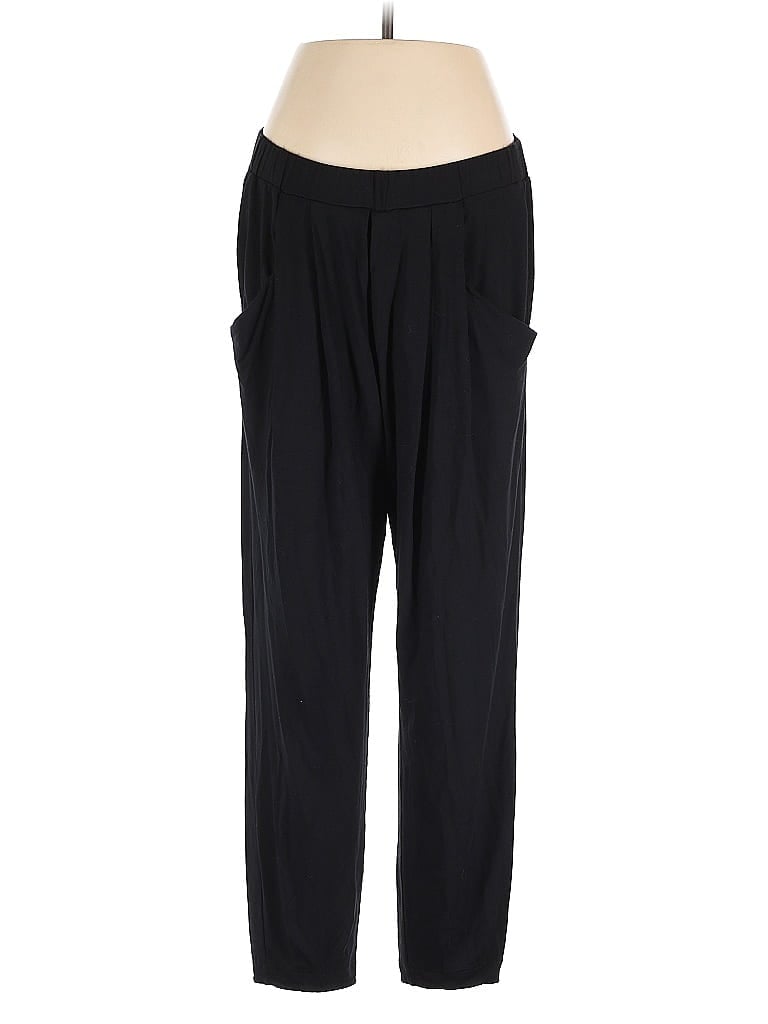 Pre-owned Eileen Fisher Casual Pants In Black