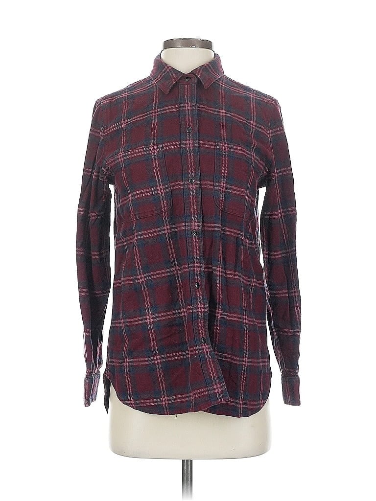 Click to view more detailed imagery on our partner's website Pre-owned Madewell Cardigan Sweater In Burgundy