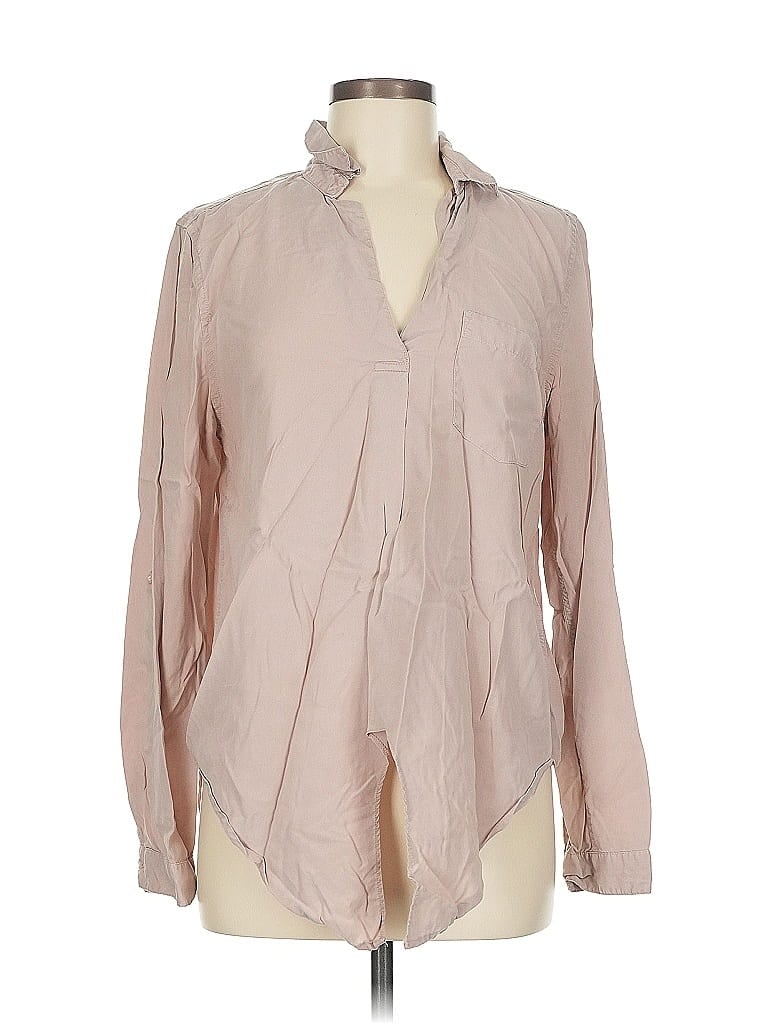 Click to view more detailed imagery on our partner's website Pre-owned Thread & Supply Long Sleeve Blouse In Brown