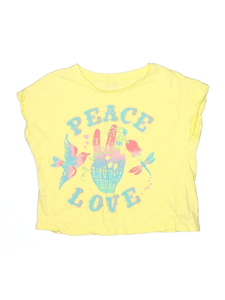 Pre-owned Peek Kids' ... Sleeveless T-shirt In Yellow