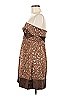 BCBGMAXAZRIA Animal Print Brown Cocktail Dress Size 6 - photo 5