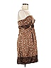 BCBGMAXAZRIA Animal Print Brown Cocktail Dress Size 6 - photo 4