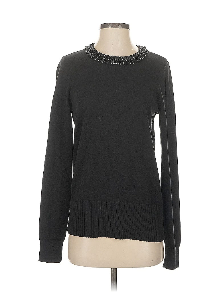 Click to view more detailed imagery on our partner's website Pre-owned Talbots Pullover Sweater In Black