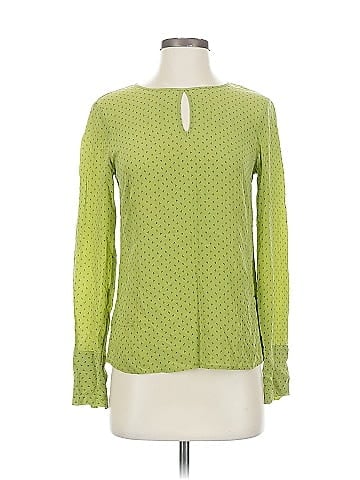 Hobbs London Long Sleeve Silk Top (view 1)