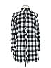 Just Fab Checkered-gingham Gray Casual Dress Size XS - photo 1