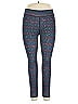 New Balance Print Blue Active Pants Size XL - photo 1