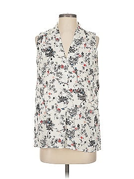 Laundry By Shelli Segal Sleeveless Button Down Shirt