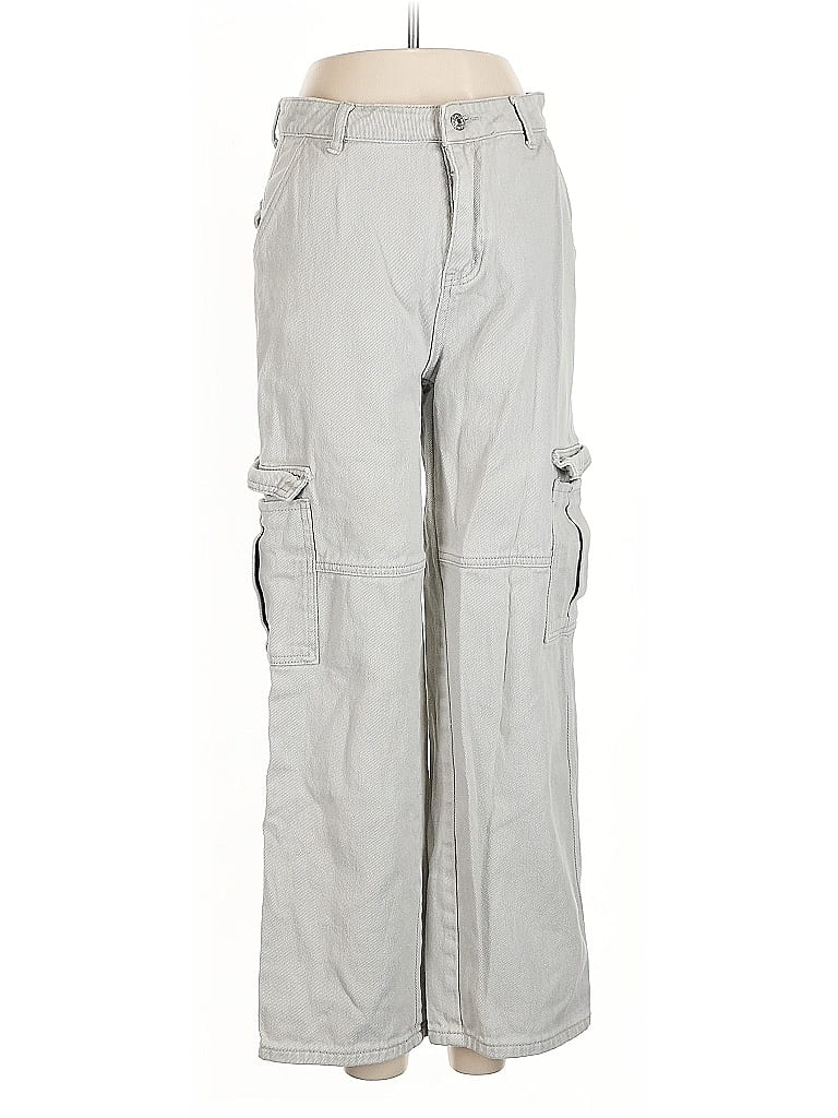 Pre-owned Shein Cargo Pants In Gray
