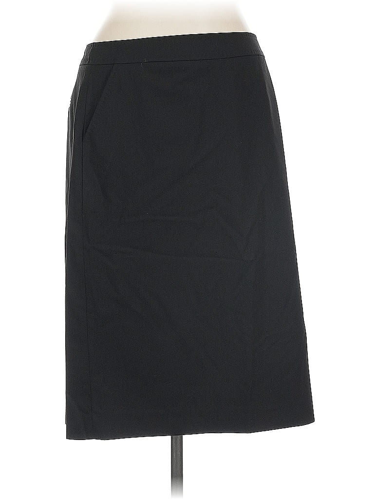 Click to view more detailed imagery on our partner's website Pre-owned Banana Republic Wool Skirt In Black