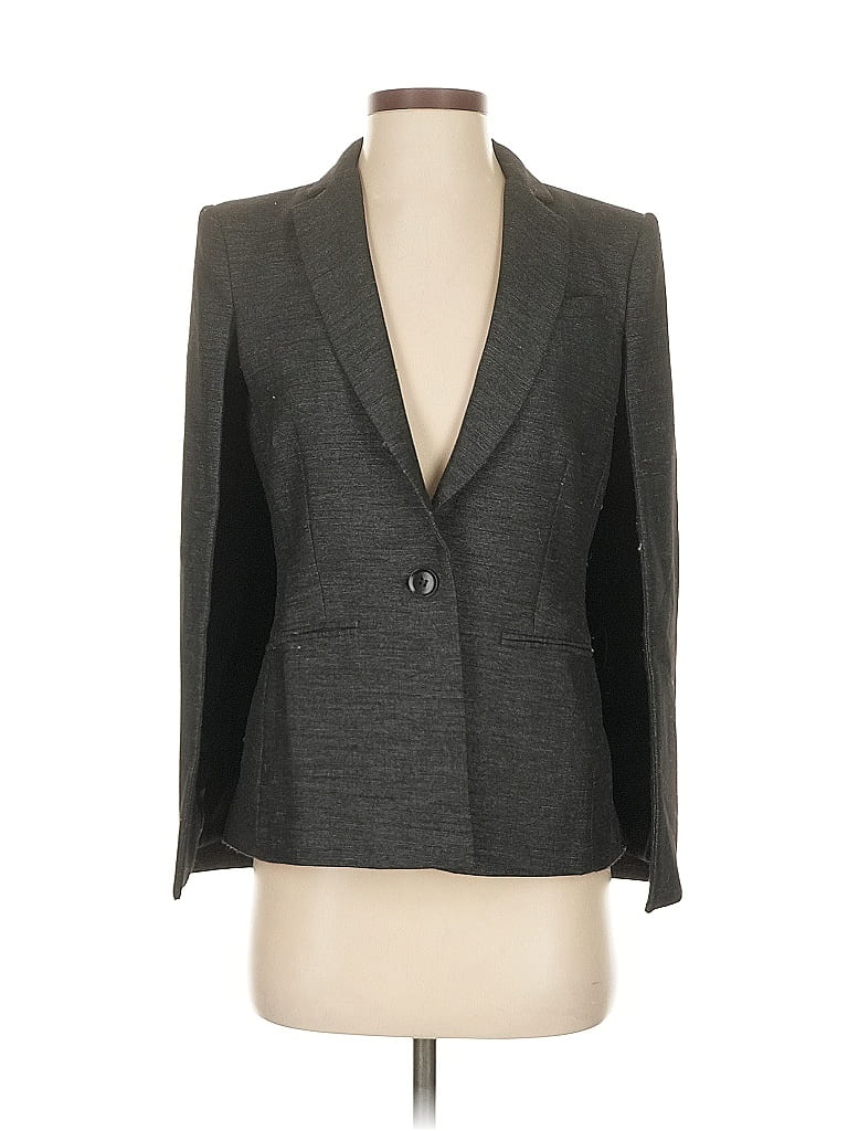 Pre-owned Bcbgmaxazria Blazer Jacket In Gray