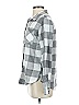 Assorted Brands Checkered-gingham Gray Long Sleeve Button-Down Shirt Size S - photo 5