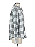 Assorted Brands Checkered-gingham Gray Long Sleeve Button-Down Shirt Size S - photo 4