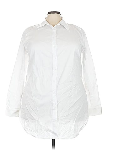 Fashion Nova 3/4 Sleeve Button-Down Shirt (view 1)