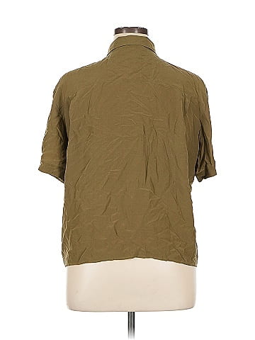 Jones New York Short Sleeve Silk Top (view 2)