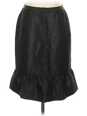 Ann Taylor Faux Leather Skirt (view 1)