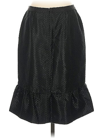 Ann Taylor Faux Leather Skirt (view 2)
