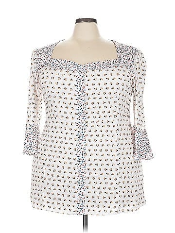 Suzanne Betro 3/4 Sleeve Blouse (view 1)