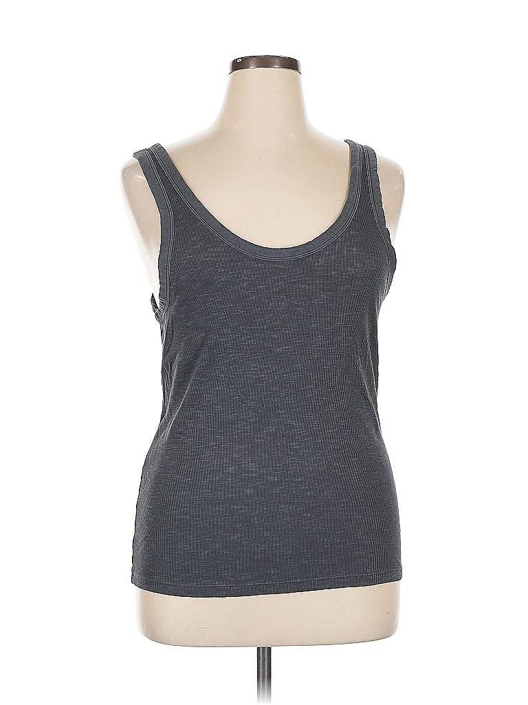 Pre-owned Universal Thread Tank Top Gray Strapless Neckline Tops