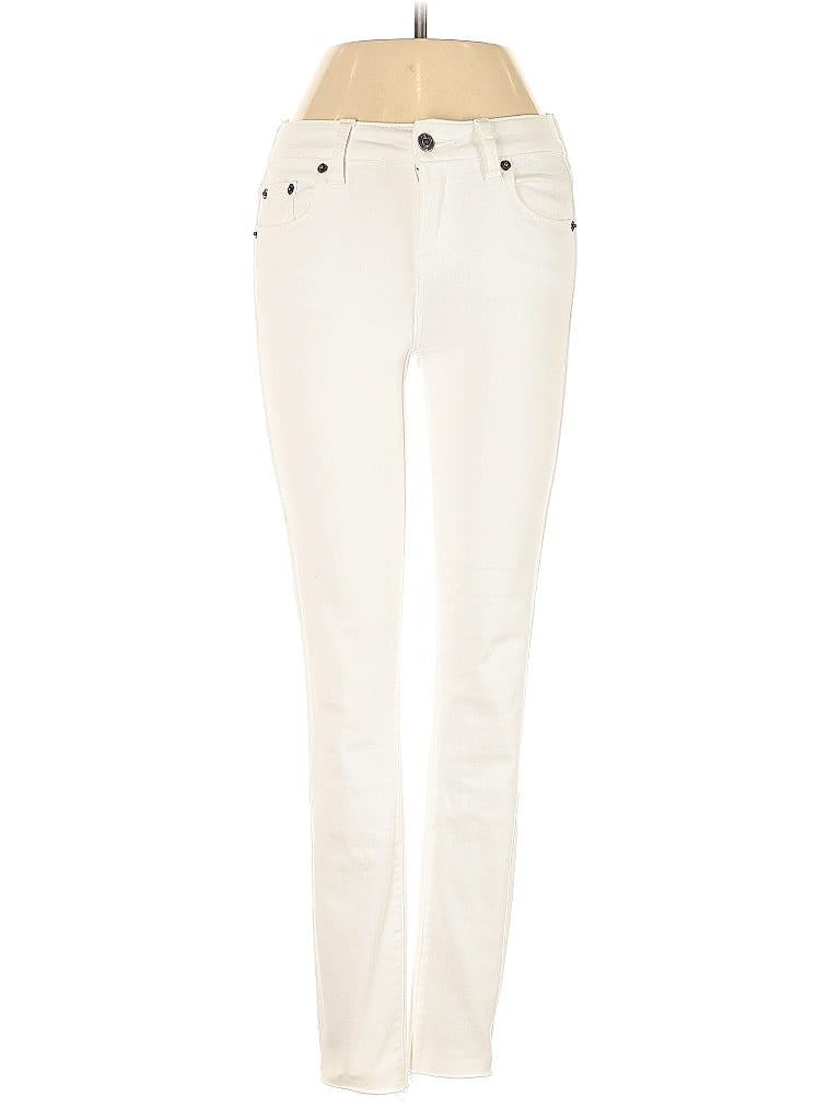 Pre-owned Pistola Jeans In White