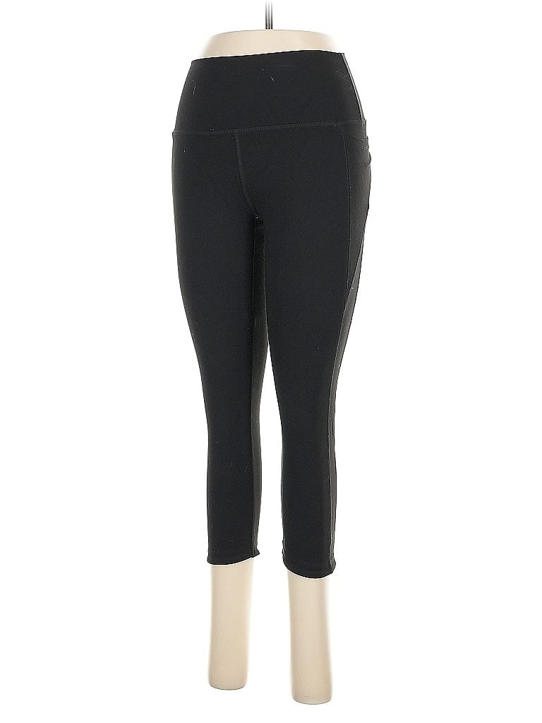 Pre-owned Victoria's Secret Pink Active Pants In Black
