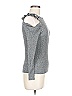 BLVD 100% Polyester Gray Long Sleeve Top Size M - photo 4