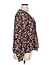1.State 100% Polyester Black Long Sleeve Blouse Size XL - photo 4