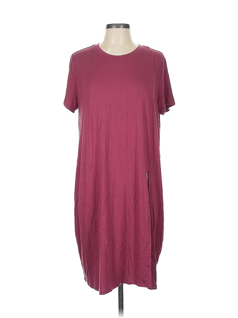 Pre-owned Torrid Casual Dress In Burgundy