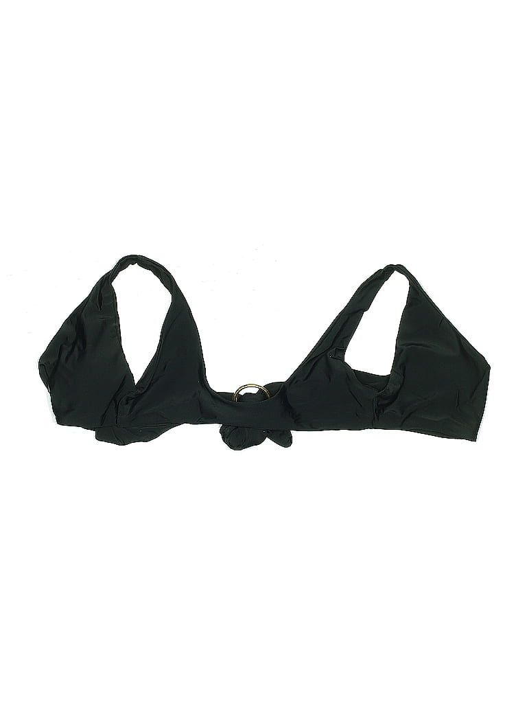 Pre-owned Unbranded Swimsuit Top Black Swimwear