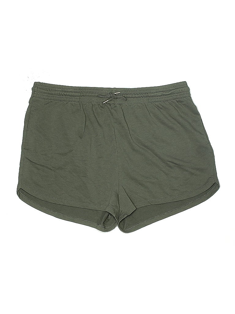 Pre-owned H&m Athletic Shorts In Green
