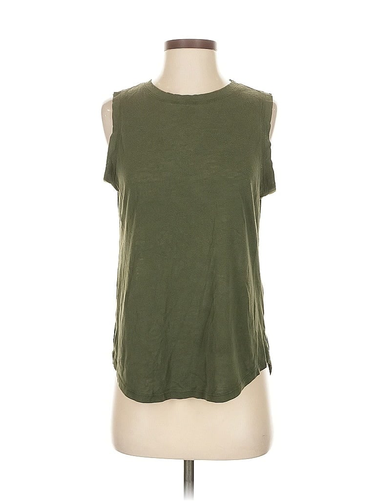 Pre-owned Athleta Sleeveless T-shirt In Blue