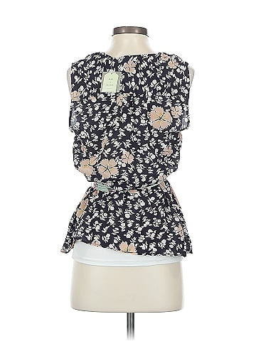 HD in Paris Sleeveless Silk Top (view 2)