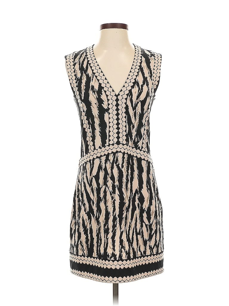 Pre-owned Bcbgmaxazria Cocktail Dress In Brown