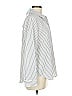 Assorted Brands 100% Polyester Stripes Silver Long Sleeve Blouse Size M - photo 4