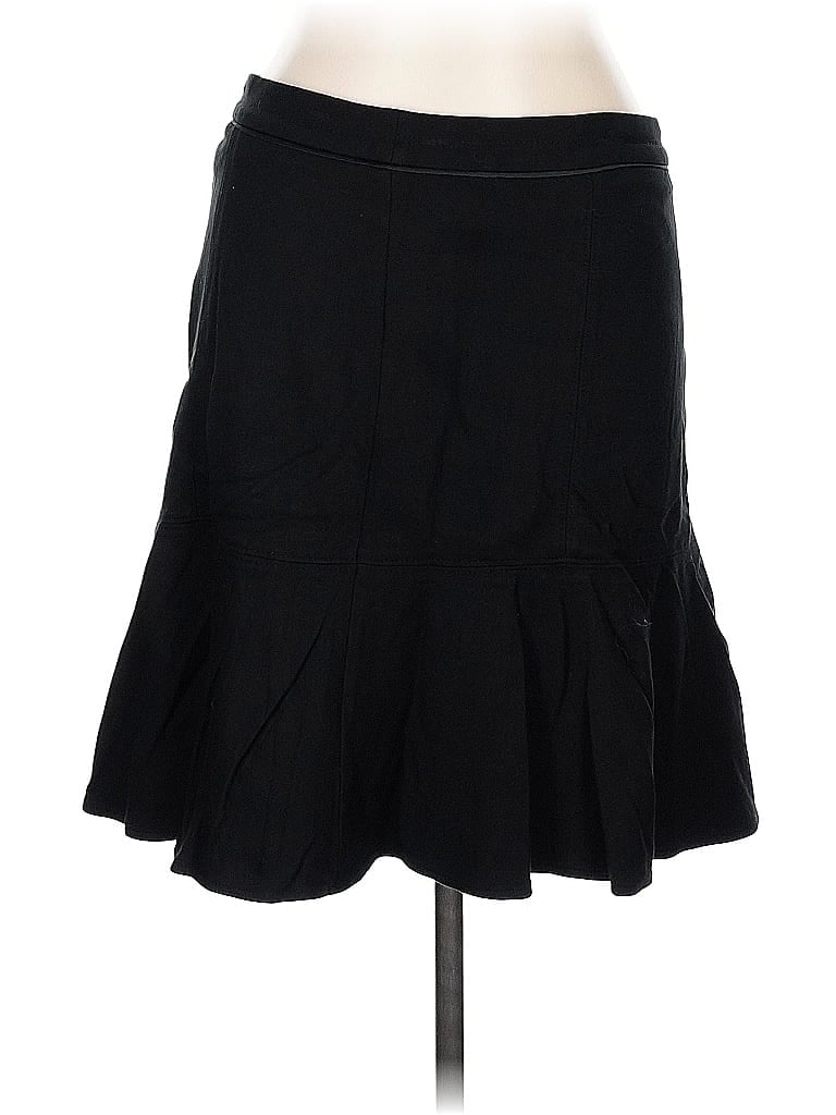 Pre-owned White House Black Market Casual Skirt In Black