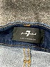 7 For All Mankind Color Block Blue Jeans Size 27 waist - photo 7