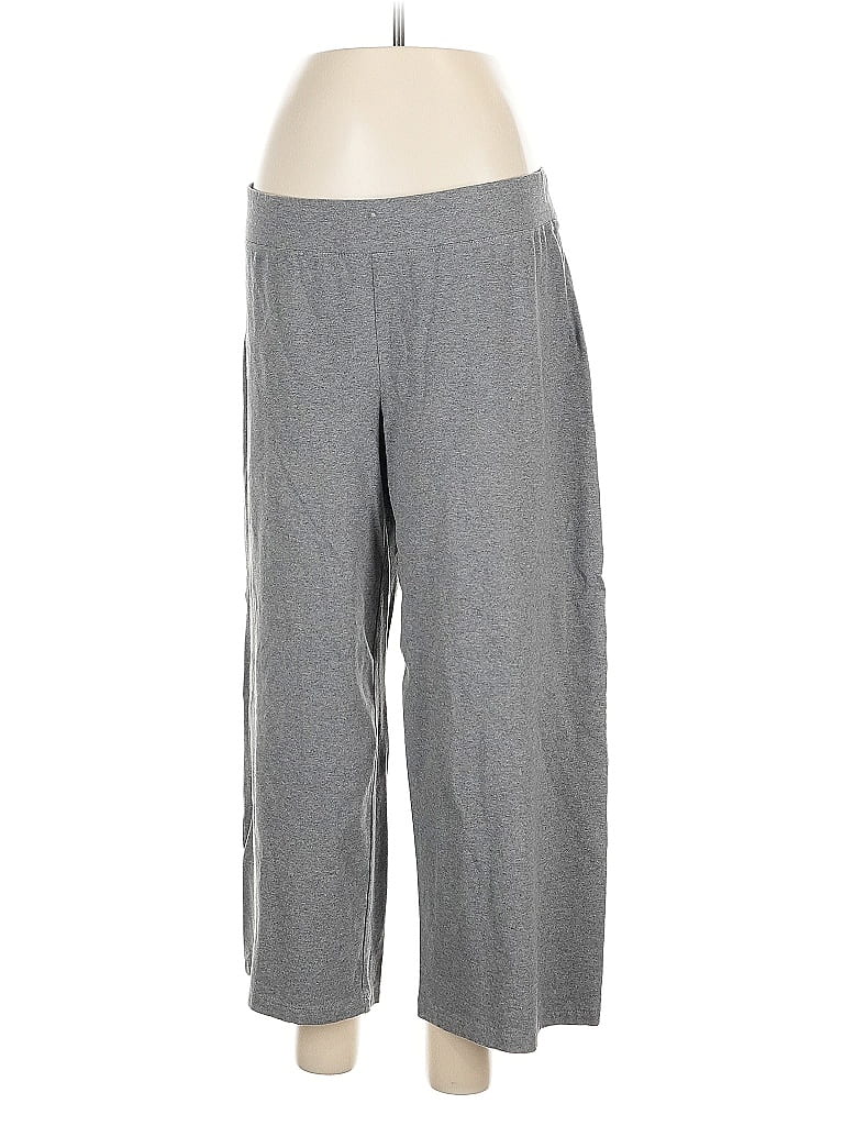 Pre-owned Eileen Fisher Active Pants In Gray
