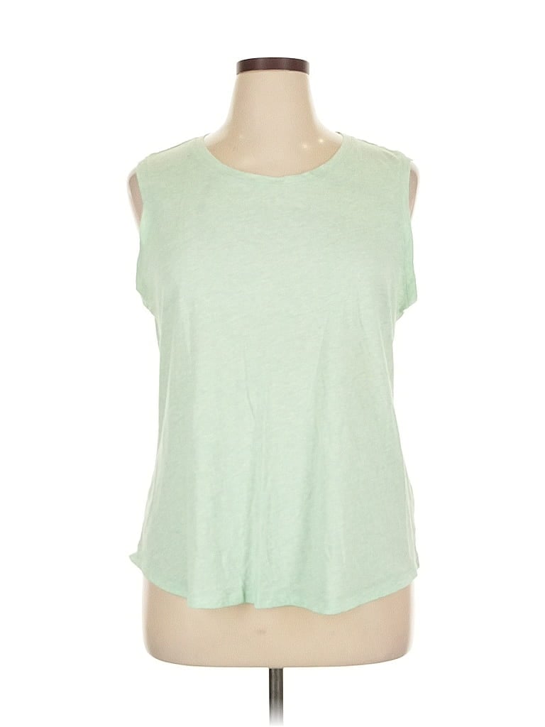 Pre-owned Tek Gear Sleeveless T-shirt In Green
